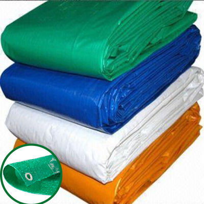 Teloni in PE leggeri 160 g/m² - 240 g/m² Impermeabili e resistenti ai raggi UV, rotoli di teloni in PE, doppio verde