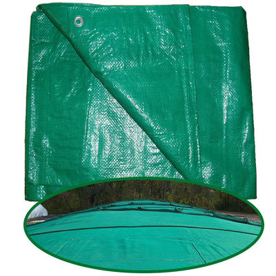 Teloni in PE leggeri 160 g/m² - 240 g/m² Impermeabili e resistenti ai raggi UV, rotoli di teloni in PE, doppio verde