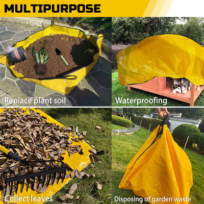 Sacco per telo impermeabile riutilizzabile per foglie da giardino Litong Garden Waste PE