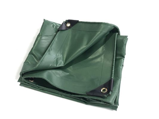 Teloni in PVC di alta qualità Ripstop Litong, colore verde scuro, impermeabili per camion, teloni di copertura per autocarri, tenda laterale in PVC